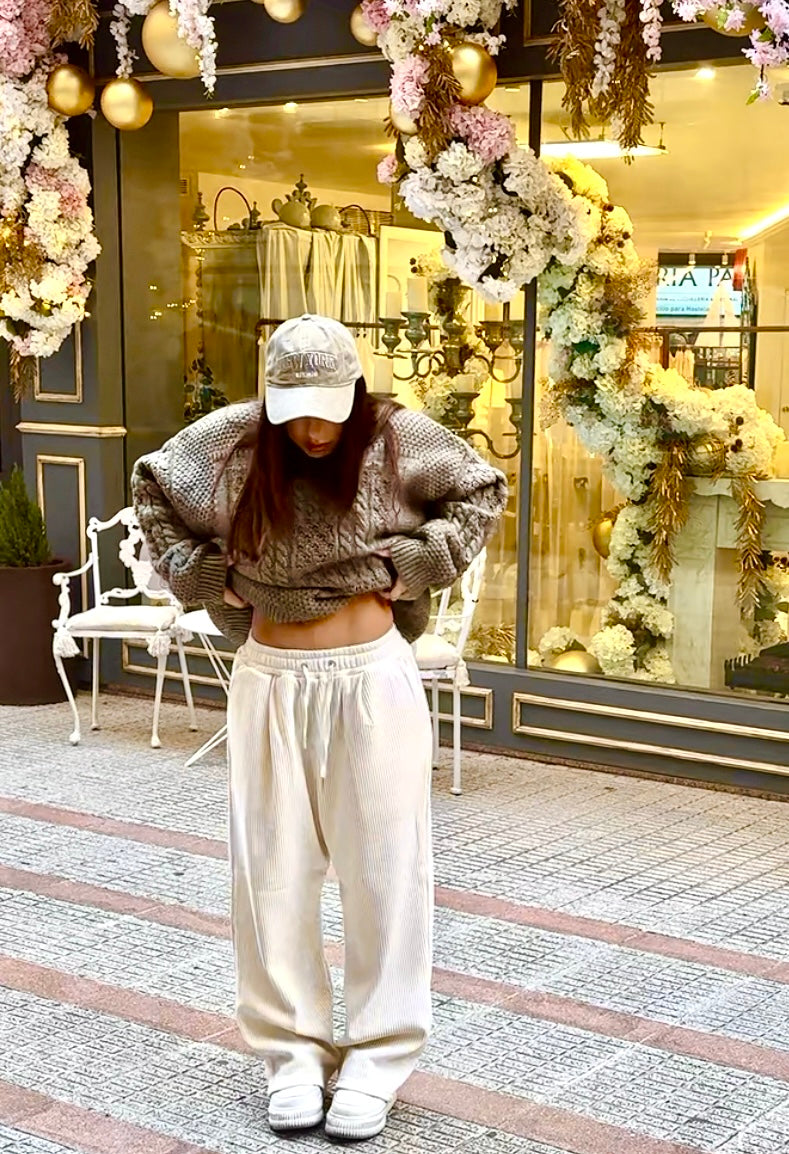 Pantalón pana oversize