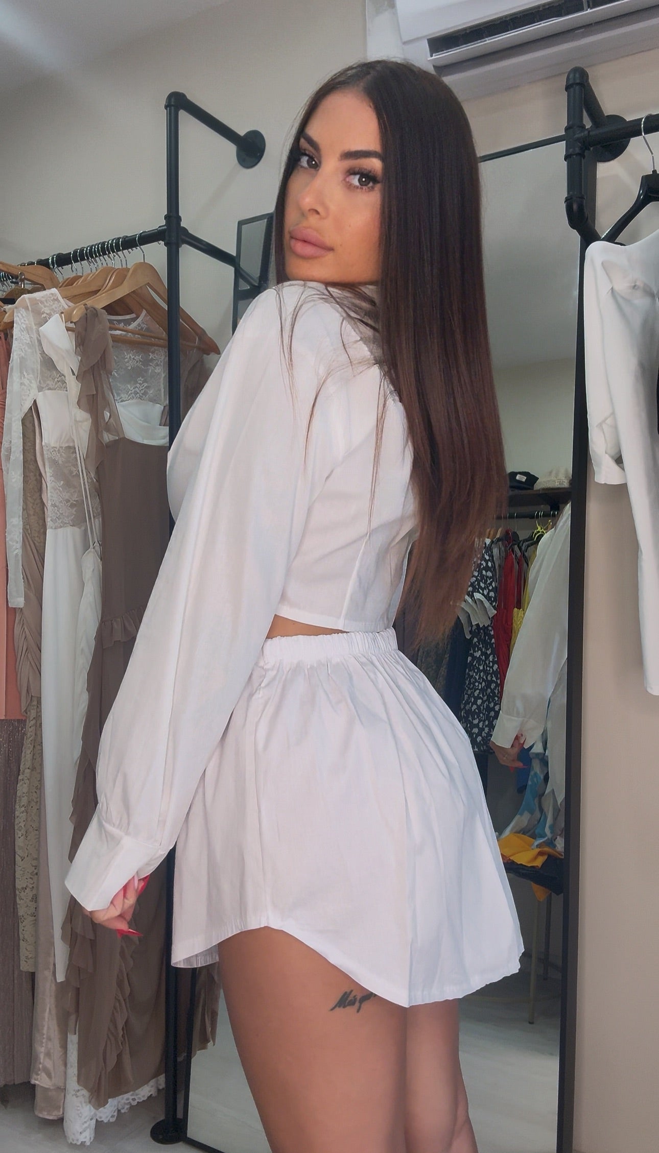 Falda Oxford
