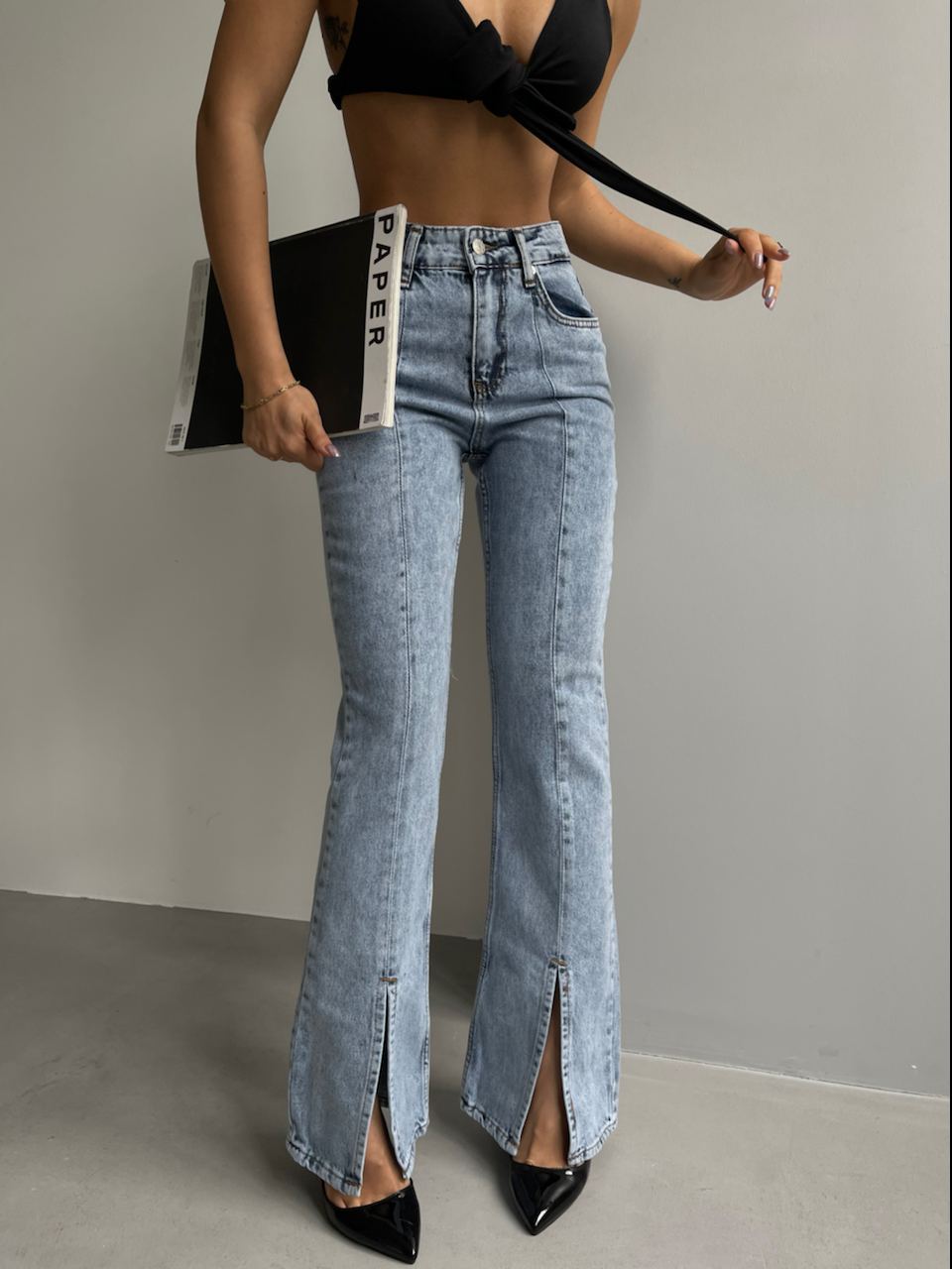 PANTALON DENIM DESGASTADO